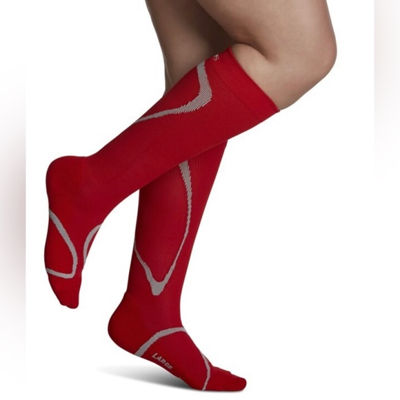 NEW Sigvaris Medical 412C Motion High Tech (Traverse)Socks 20-30mmHg Large - Picture 3 of 7